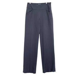ARMANI Collezioni Womens Wool Dress Pants Gray IT 38 US 2 Straight Leg Italy